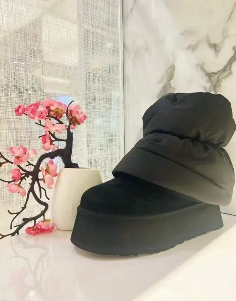 puffer boots