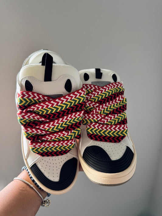 multi color thick lace