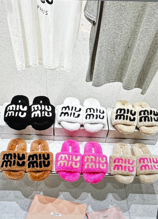 fuzzy slippers
