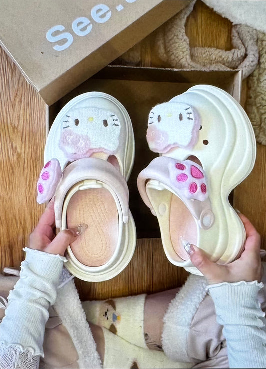 kitty clogs