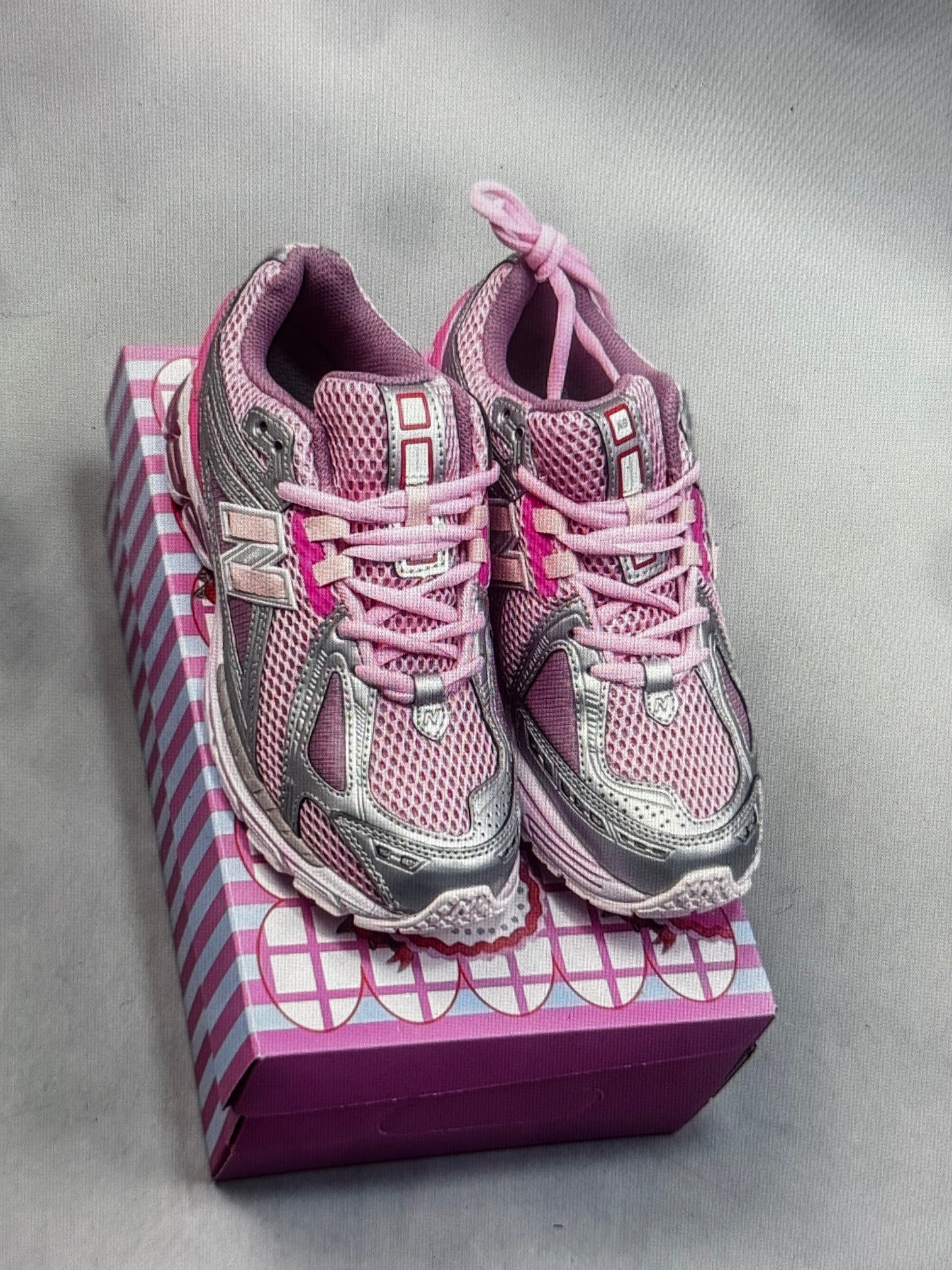 pink/silver NB