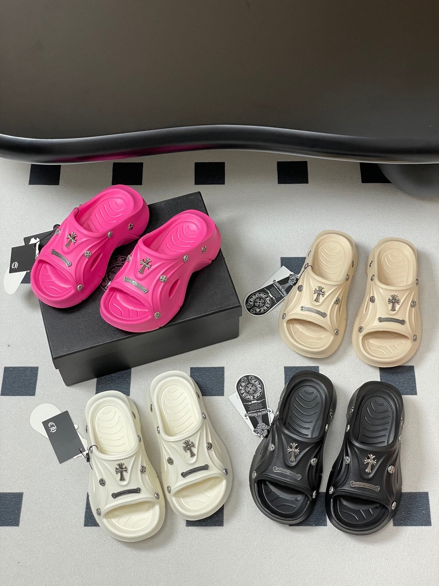 luxurious platform sandals