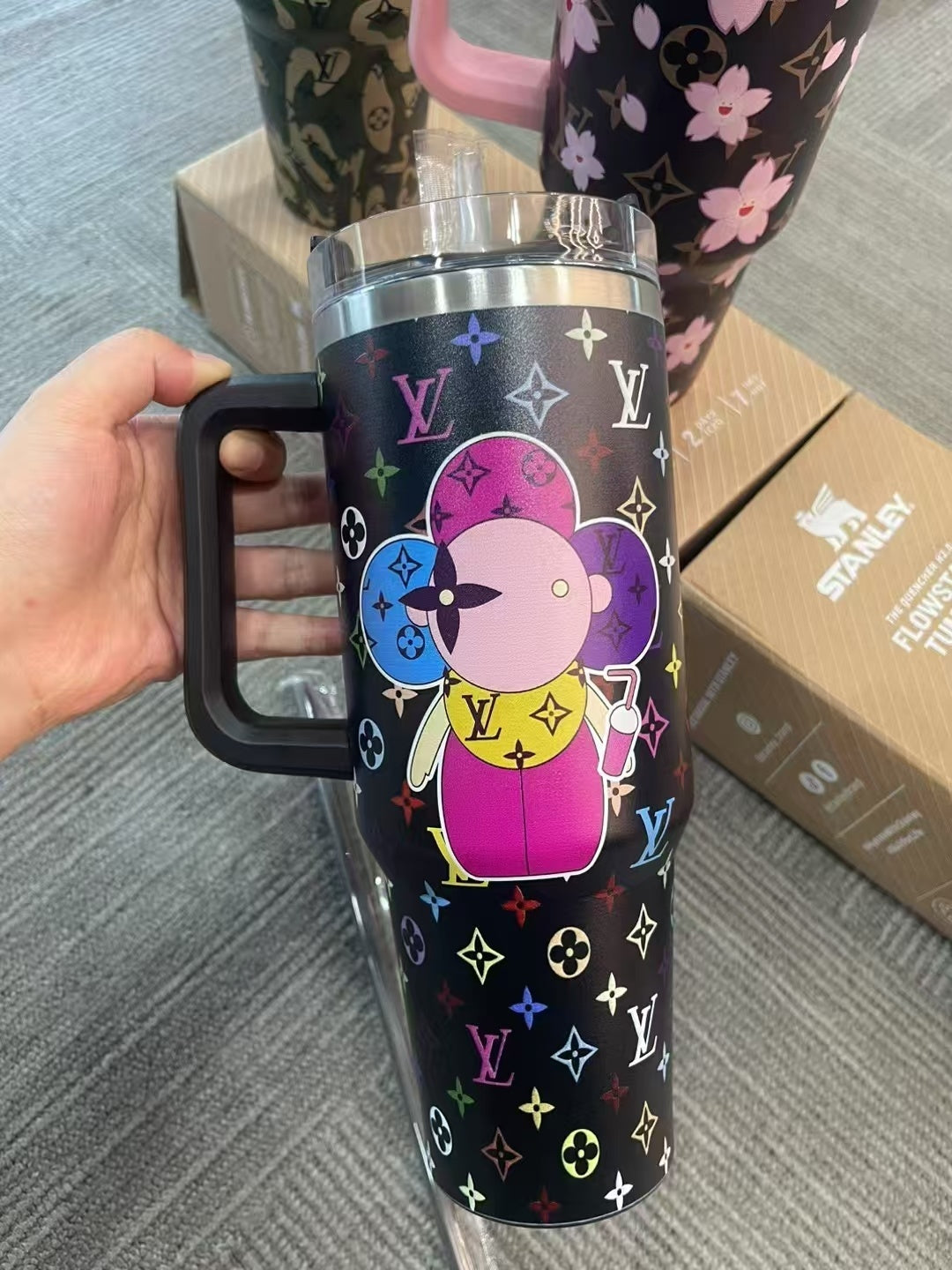 flower tumbler