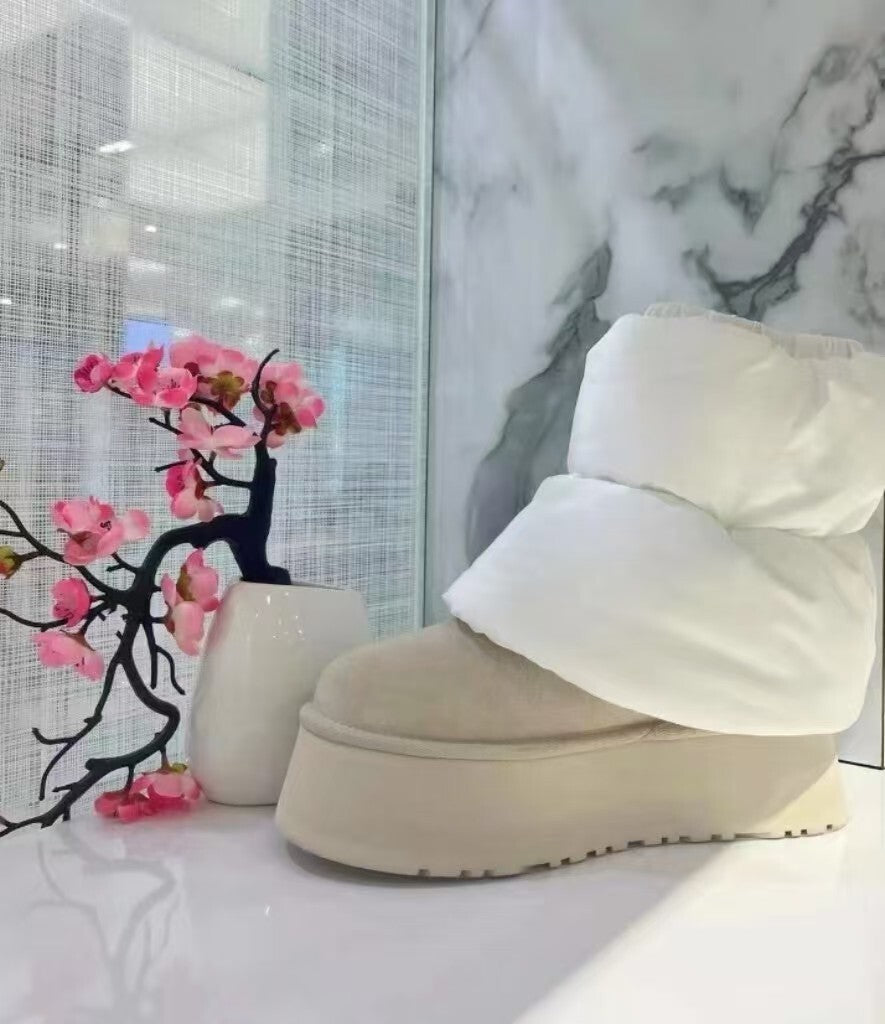 puffer boots