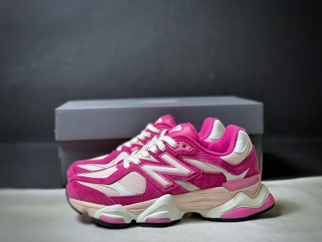 triple pink sneakers