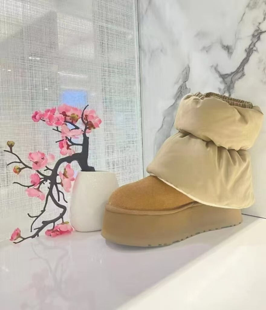 puffer boots