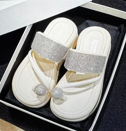 bedazzled slides