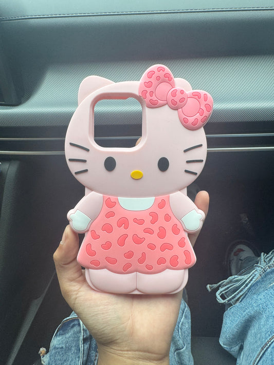 cheetah kitty case