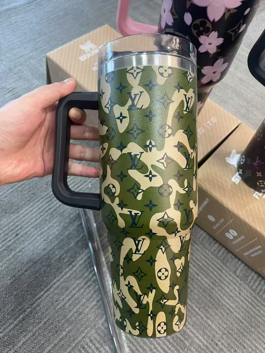 camo tumbler